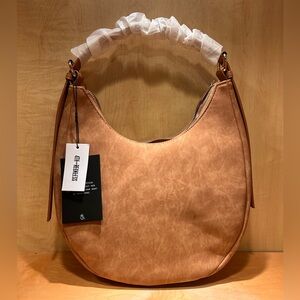 4th & Reckless Una Faux Suede Crescent Bag